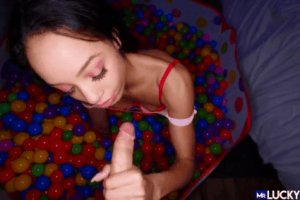 1 Beautiful blowjob of babe